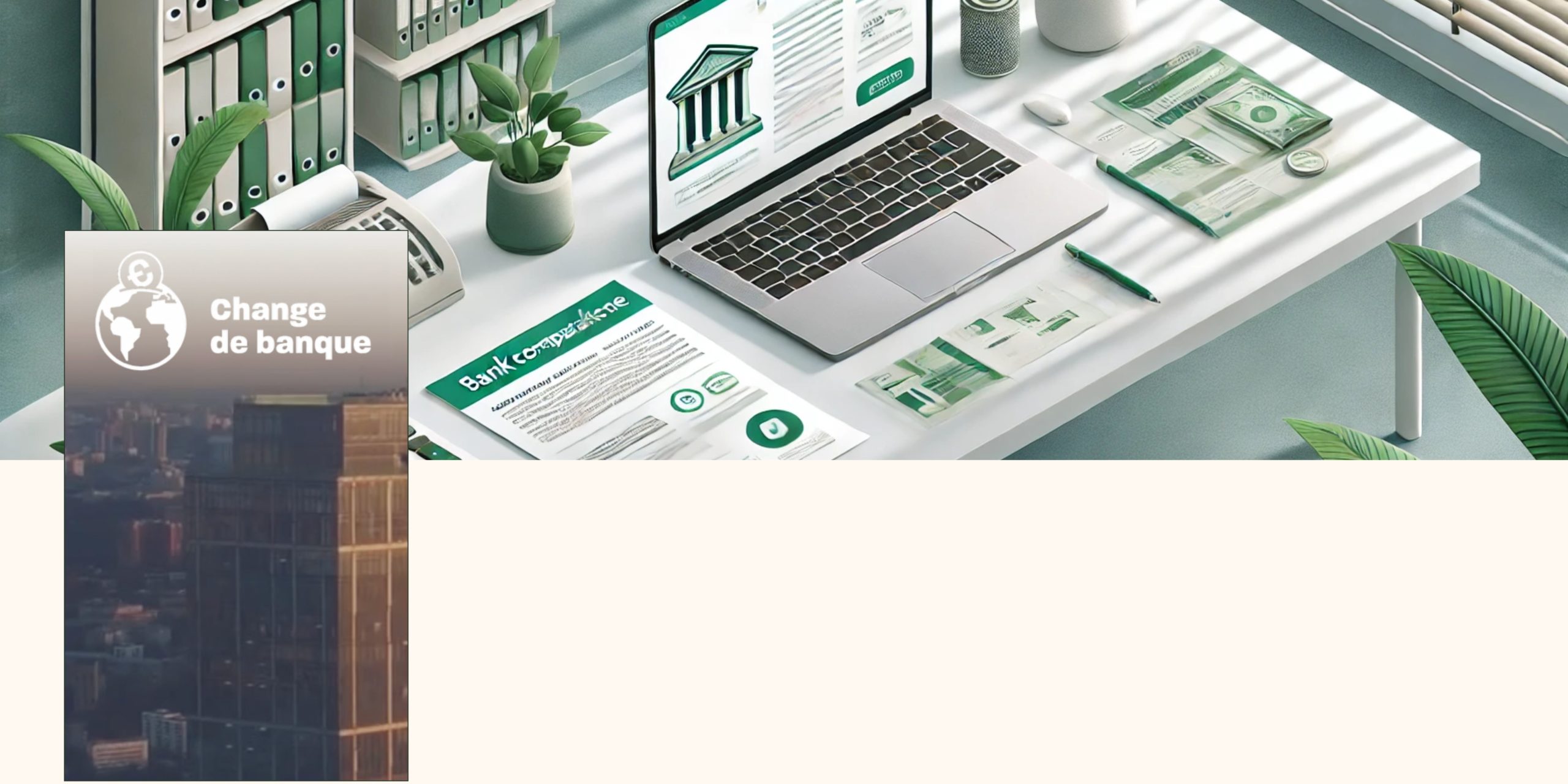 Visuel du site change-de-banque.org : "votre banque a un impact sur le climat"