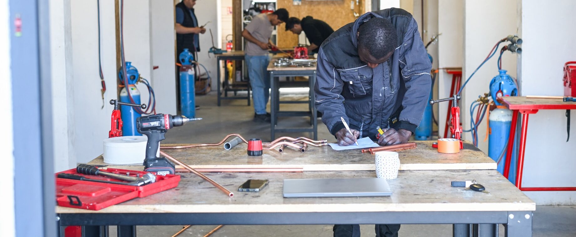 Formation plomberie Gustave